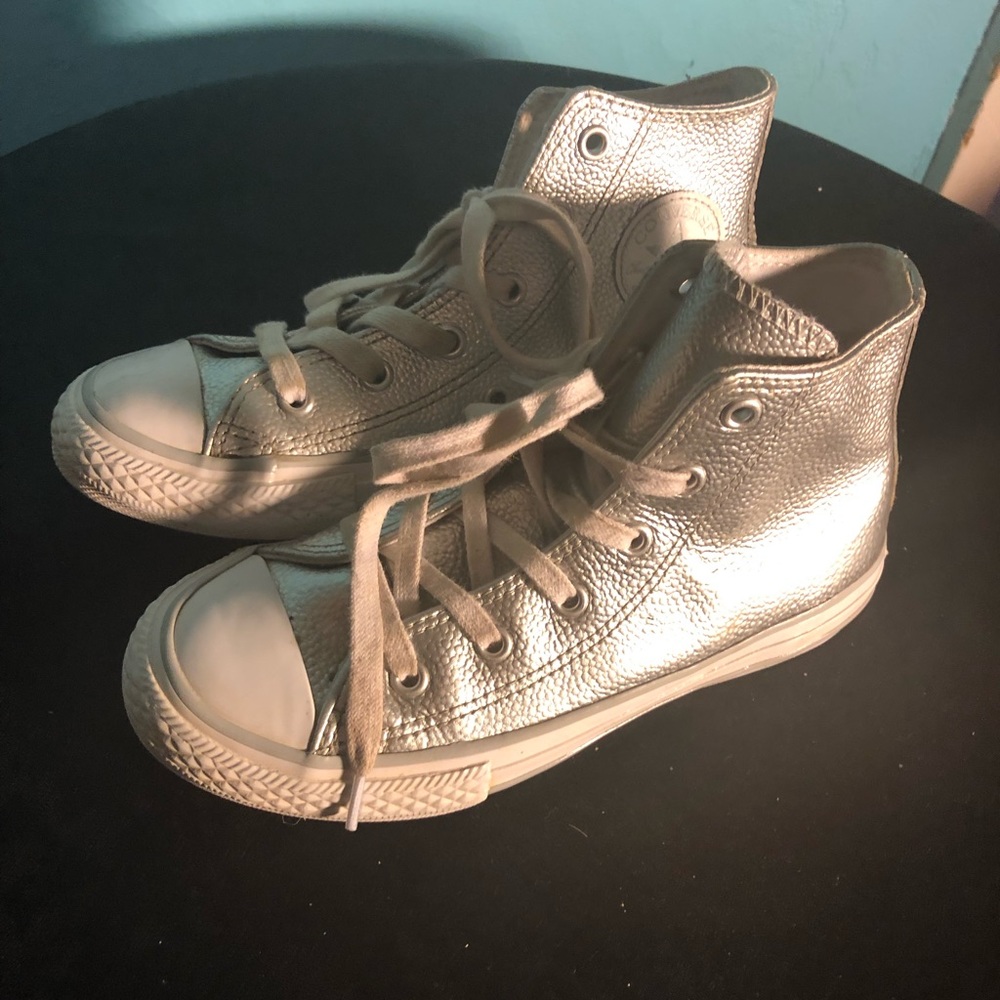 Converse All Star Shiny Metal High Top